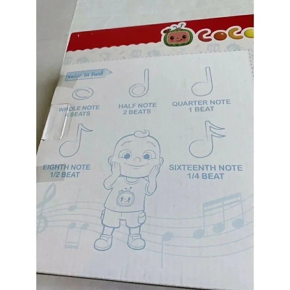 Cocomelon Musical Piano Mat 8 Songs 4 Feet Long‎ Follow Me Memory Game NEW